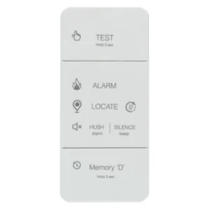 Red Smoke Alarm Wireless Wall Controller RACP